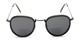 Front of The Hitch Bifocal Reading Sunglasses in Grey with Smoke