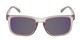 Front of The Ingle Reading Sunglasses in Grey with Blue/Grey Mirror