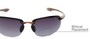 Detail of The Jack Bifocal Reading Sunglasses in Glossy Tortoise with Smoke