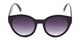 Front of The January Bifocal Reading Sunglasses in Black with Smoke