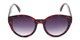 Front of The January Bifocal Reading Sunglasses in Red Tortoise with Smoke