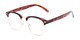 Angle of The Jet Setter in Tortoise, Women's and Men's Browline Reading Glasses
