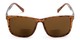 Front of The Kearney Bifocal Reading Sunglasses in Glossy Tortoise with Amber