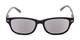 Front of The Key West Reading Sunglasses in Black with Smoke