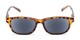 Front of The Key West Reading Sunglasses in Tortoise with Smoke