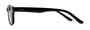Side of The Key West Reading Sunglasses in Black with Smoke