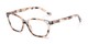 Angle of The Kiki in Brown, Women's Cat Eye Reading Glasses