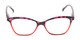 Front of The Kit in Pink Tortoise/Red