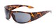 Angle of The Lance Bifocal Reading Sunglasses in Tortoise with Smoke, Women's and Men's Sport & Wrap-Around Reading Sunglasses