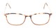 Front of The Leah in Tortoise/Brown