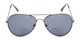 Front of The Legacy Bifocal Reading Sunglasses in Grey with Smoke