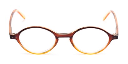Front of The Lennon in Brown/Yellow Fade