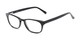 Angle of Lockerbie by felix + iris in Black, Women's and Men's Rectangle Reading Glasses