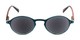 Front of The Loft Reading Sunglasses in Blue/Tortoise with Smoke