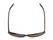 Overhead of The Mary Reading Sunglasses in Brown Tortoise with Smoke