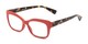 Angle of The Melody in Red/Tortoise, Women's Cat Eye Reading Glasses