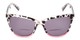Front of The Mimosa Bifocal Reading Sunglasses in Tortoise/Pink with Smoke