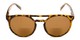 Front of The Moby Bifocal Reading Sunglasses in Tortoise with Amber