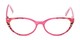 Front of The Nina - Foster Grant for Readers.com in Berry Pink Tortoise