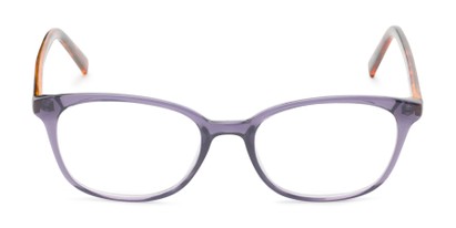 Front of The Haven Customizable Reader in Purple/Tortoise