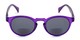 Front of The Ortiz Bifocal Reading Sunglasses in Purple with Smoke