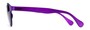 Side of The Ortiz Bifocal Reading Sunglasses in Purple with Smoke