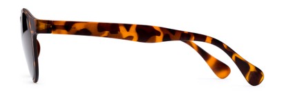 Side of The Ortiz Bifocal Reading Sunglasses in Tortoise with Amber
