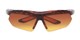 Folded of The Outback Driving Bifocal Reading Sunglasses in Tortoise/Orange with Amber