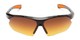 Front of The Outback Driving Bifocal Reading Sunglasses in Black/Orange with Amber