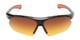 Front of The Outback Driving Bifocal Reading Sunglasses in Black/Red with Amber
