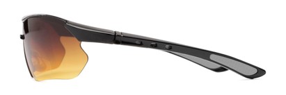 Side of The Outback Driving Bifocal Reading Sunglasses in Black/Grey with Amber