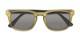 Folded of The Patio Bifocal Reading Sunglasses in Green/Black