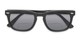 Folded of The Patio Bifocal Reading Sunglasses in Matte Black