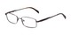 Angle of Patton by felix + iris in Brown, Women's and Men's Rectangle Reading Glasses