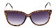 Front of The Penelope Bifocal Reading Sunglasses in Tortoise/Gold with Smoke