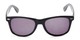 Front of The Persimmon Reading Sunglasses in Black with Smoke