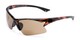 Angle of The Phoenix Bifocal Reading Sunglasses in Tortoise with Amber, Women's and Men's Sport & Wrap-Around Reading Sunglasses