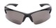 Front of The Phoenix Bifocal Reading Sunglasses in Black with Smoke