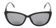 Front of The Picnic Bifocal Reading Sunglasses in Black with Smoke