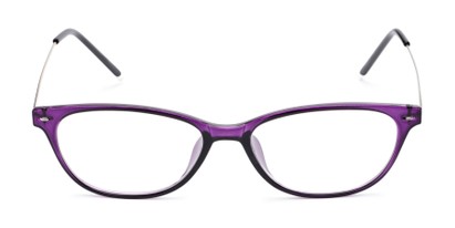 Front of The Poppy Flexible Reader in Purple