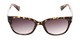 Front of The Gaines Reading Sunglasses in Yellow Tortoise with Smoke