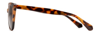 Side of The Alice Bifocal Reading Sunglasses in Brown Tortoise/ Amber