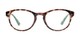 Front of The Anya Multifocal Reader in Tan Tortoise