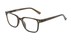 Angle of The Lancelot in Crystal Olive Green, Women's and Men's Square Reading Glasses