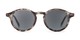 Front of The Bermuda Reading Sunglasses in Grey Tortoise with Smoke