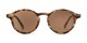 Front of The Bermuda Reading Sunglasses in Brown Tortoise with Amber
