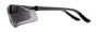 Side of The Darius Bifocal Safety Reading Sunglasses in Grey with Smoke Lenses