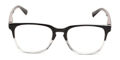 Front of The Governor Bifocal in Black/ Clear