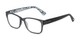 Angle of The Iconic in Matte Grey, Mickey Mouse Print, Women's and Men's Rectangle Reading Glasses
