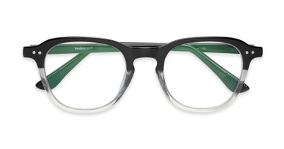 Folded of The Leo Multifocal Reader in Black/Clear